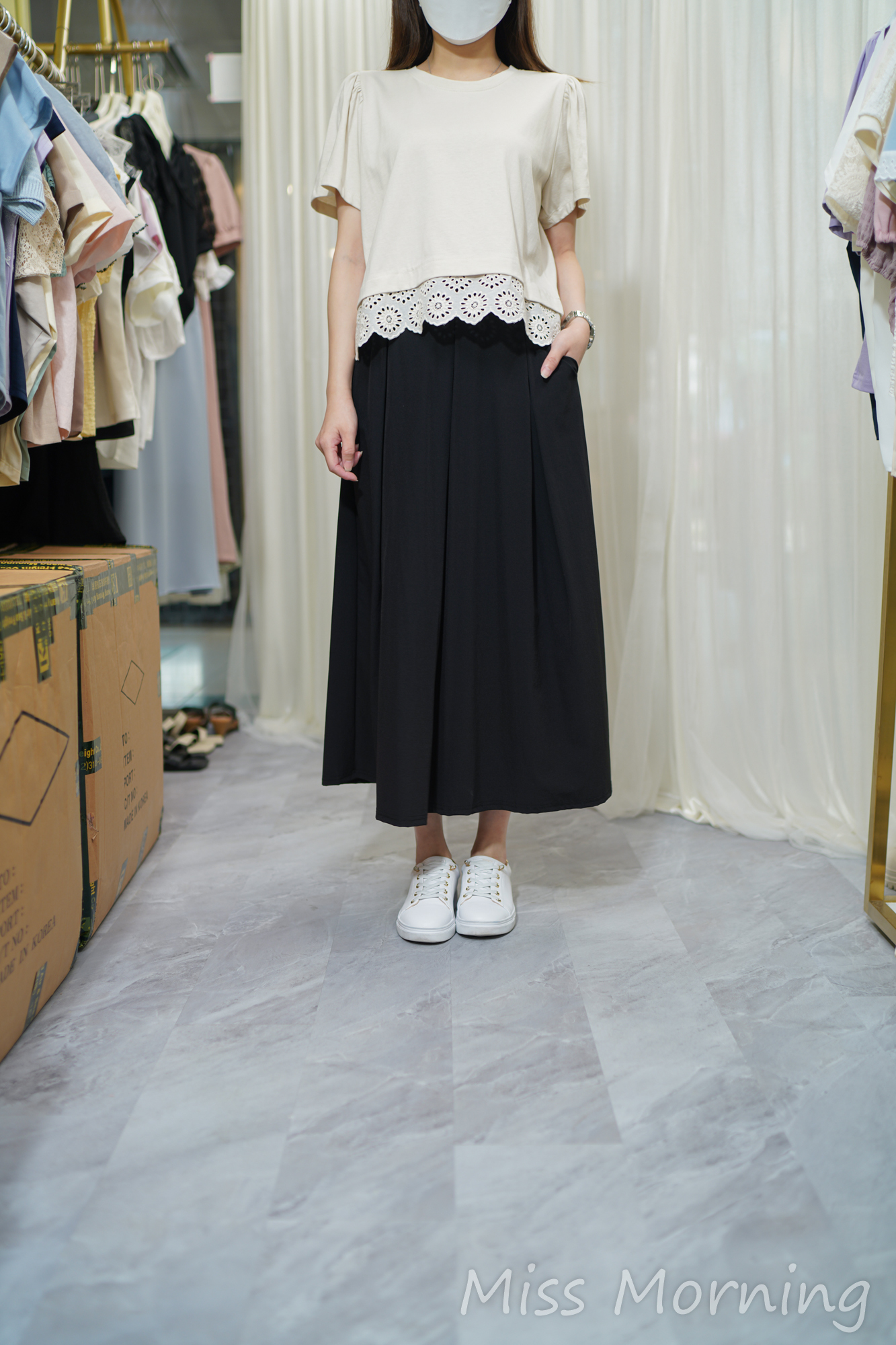 通花邊款上衣(14034)