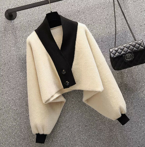 Fat mm Covering Flesh Thin Knit Sweater#Single Piece (Yellow) [M-4XL Size] [Contact Customer Service to Confirm Size After Placing an Order]]