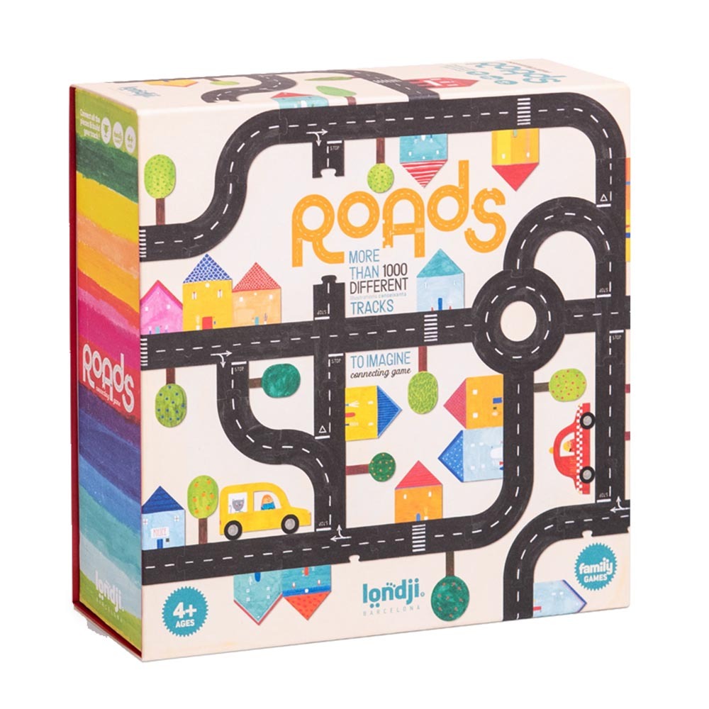 西班牙Londji 創意街道拼圖遊戲