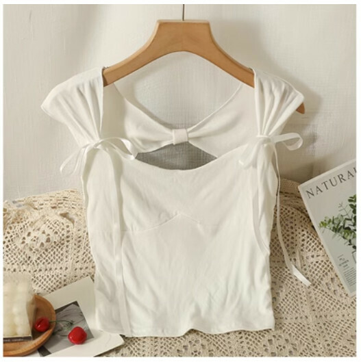Short-sleeved T-卹 (white) (one-size-fits-all)】