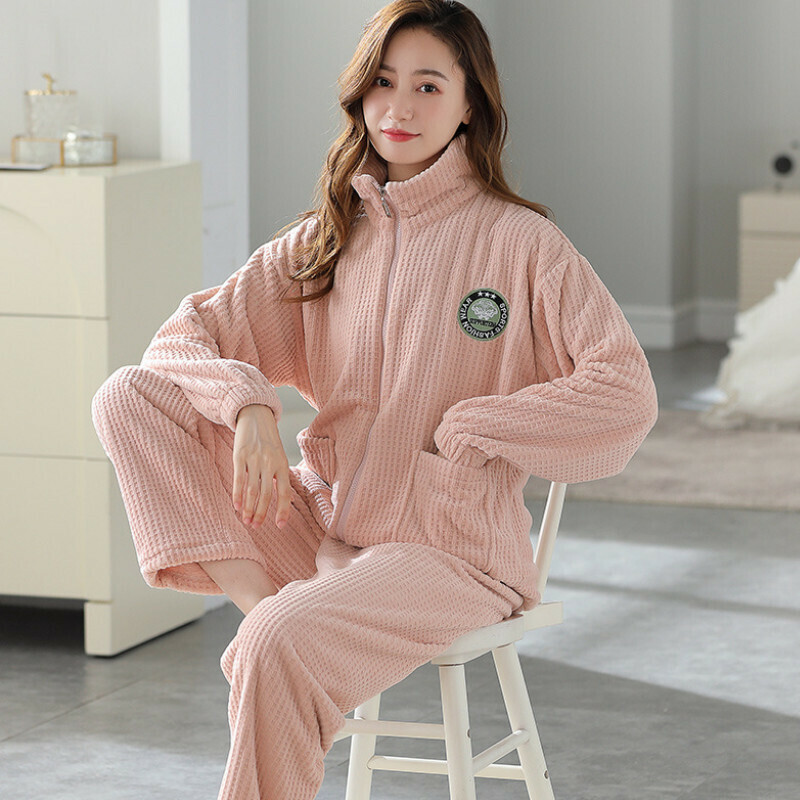 Long sleeve pajama set【M-XXXL XP4948】【Contact customer service to confirm shipping size after placing an order】