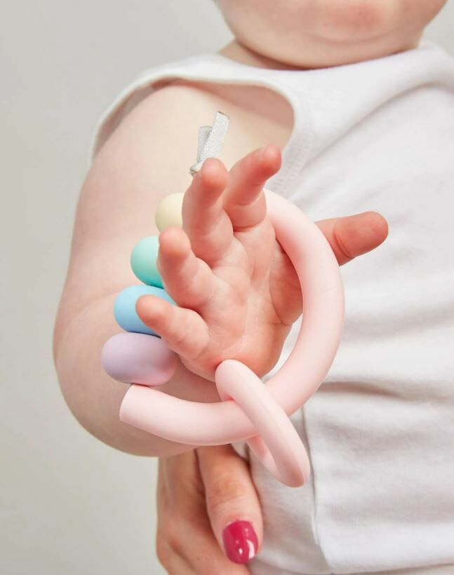 January Moon  固齒器 Rainbow Sherbet Arch Ring Teether