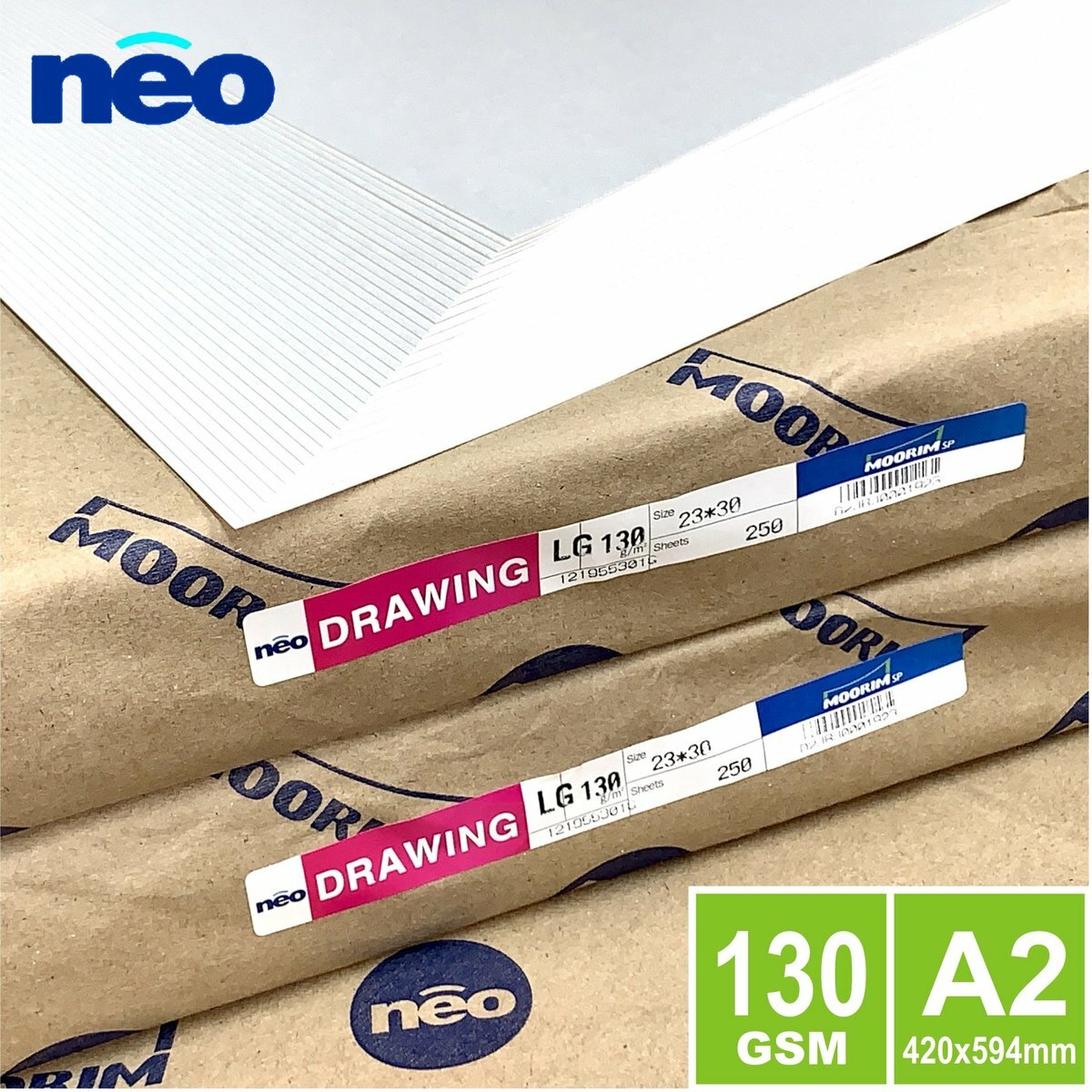 130gsm 韓國 "neo" A2 白圖畫紙 (50張)