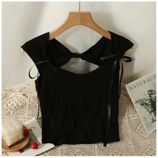 Short-sleeved T-卹 (black) (one-size-fits-all)】