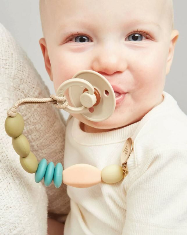 January Moon  奶嘴固齒器夾 Dewdrop Pacifier Clip