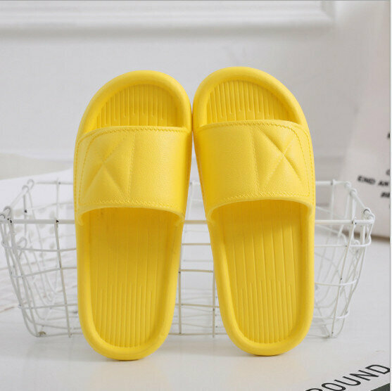 Soft-soled couple home slippers (size 36-45, color 5 colors optional, please confirm with customer service after placing an order)