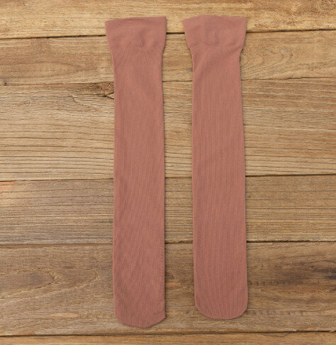 【3 pairs】Thin velvet leg-slimming compression socks (pink)