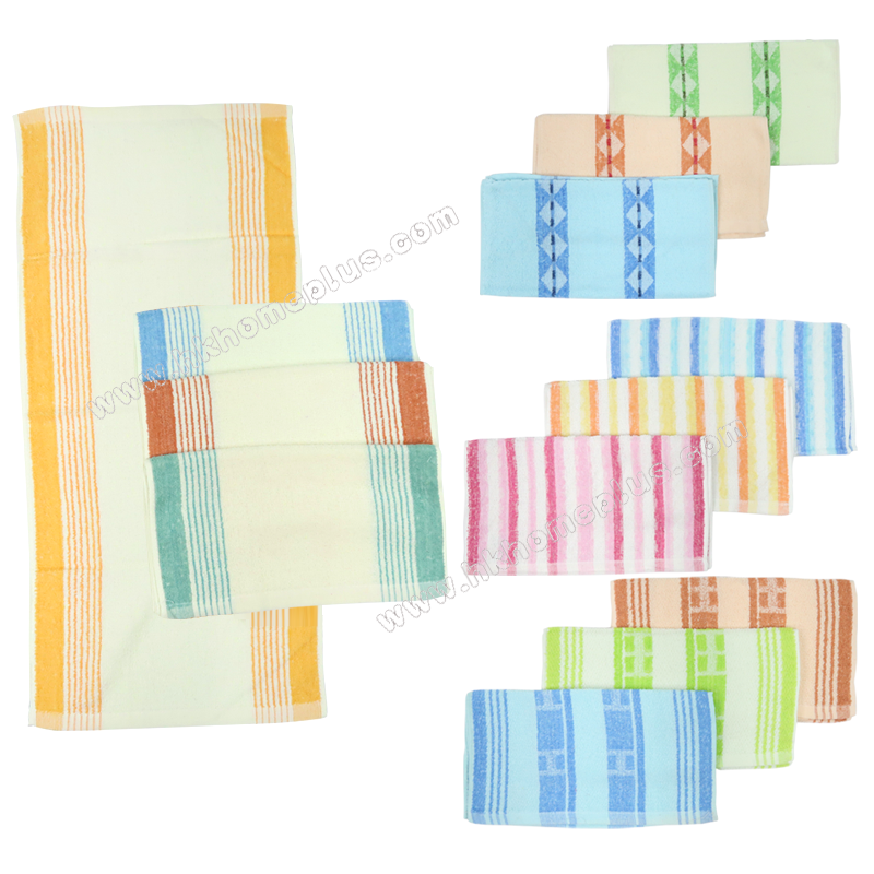 6條裝 多花款面巾 322 4130301