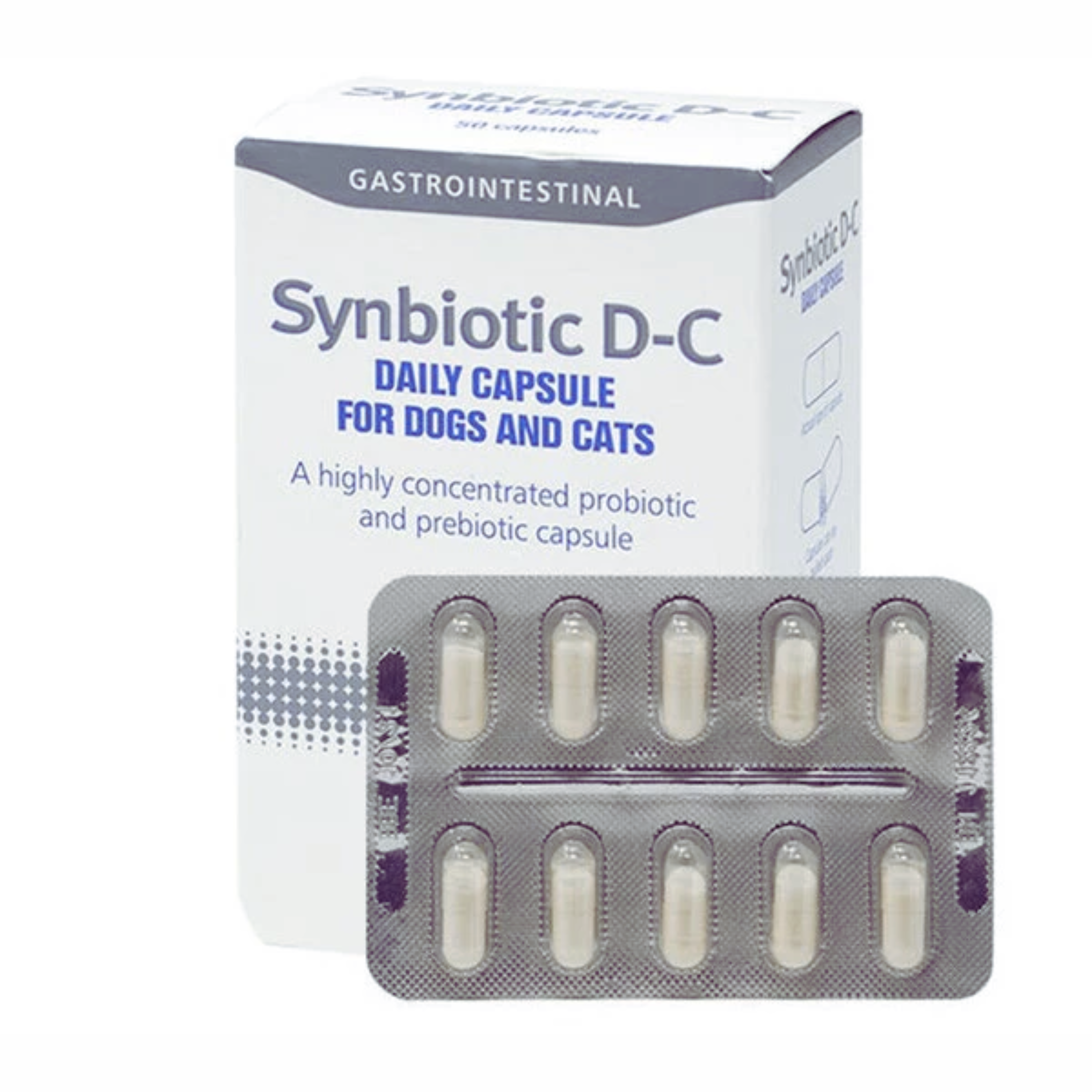 Protexin - 益生菌補充劑 (50 粒裝)(貓狗適用) Synbiotic D-C