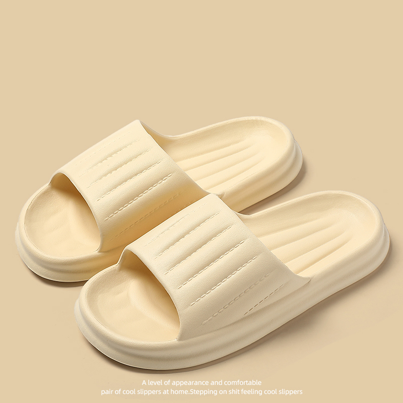 Home non-slip soft-soled slippers (36-41 size yellow) [Please contact customer service to confirm the shipping size after placing an order]]