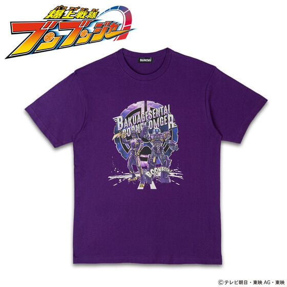 231077 Pbandai 預訂2025/8月 東映ヒーローTシャツ　爆上戦隊ブンブンジャー　ブンバイオレット＆ビュンディー
