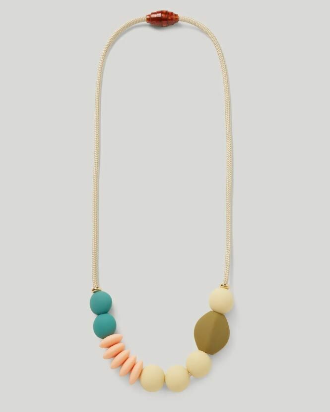 January Moon  大人的串珠項鍊 （寶寶可咬） Dewdrop Signature Teething Necklace