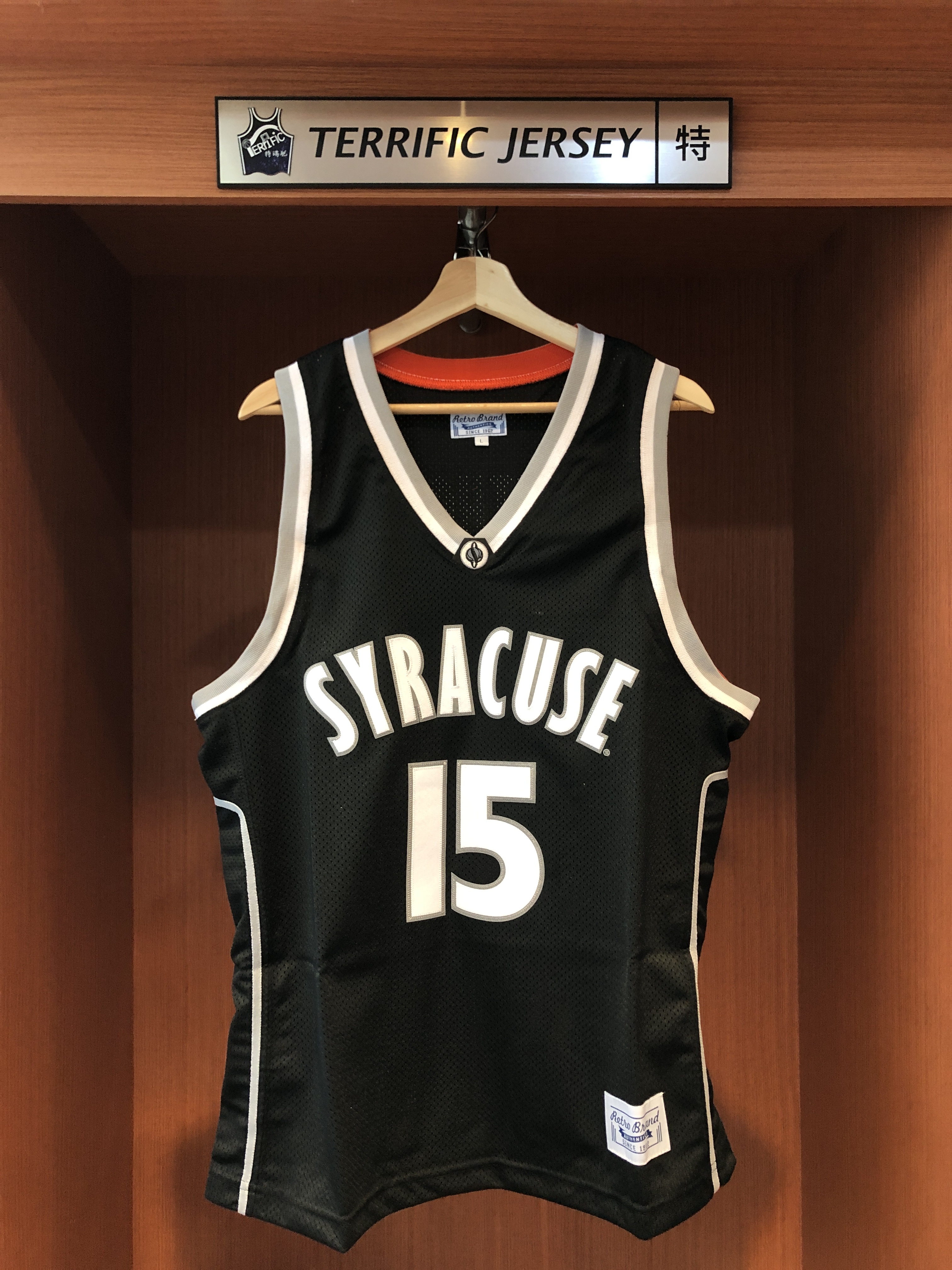 NBA球衣 Carmelo Anthony Syracuse 雪城大學黑 Original Retro Brand 電繡字體 熱轉印 全新