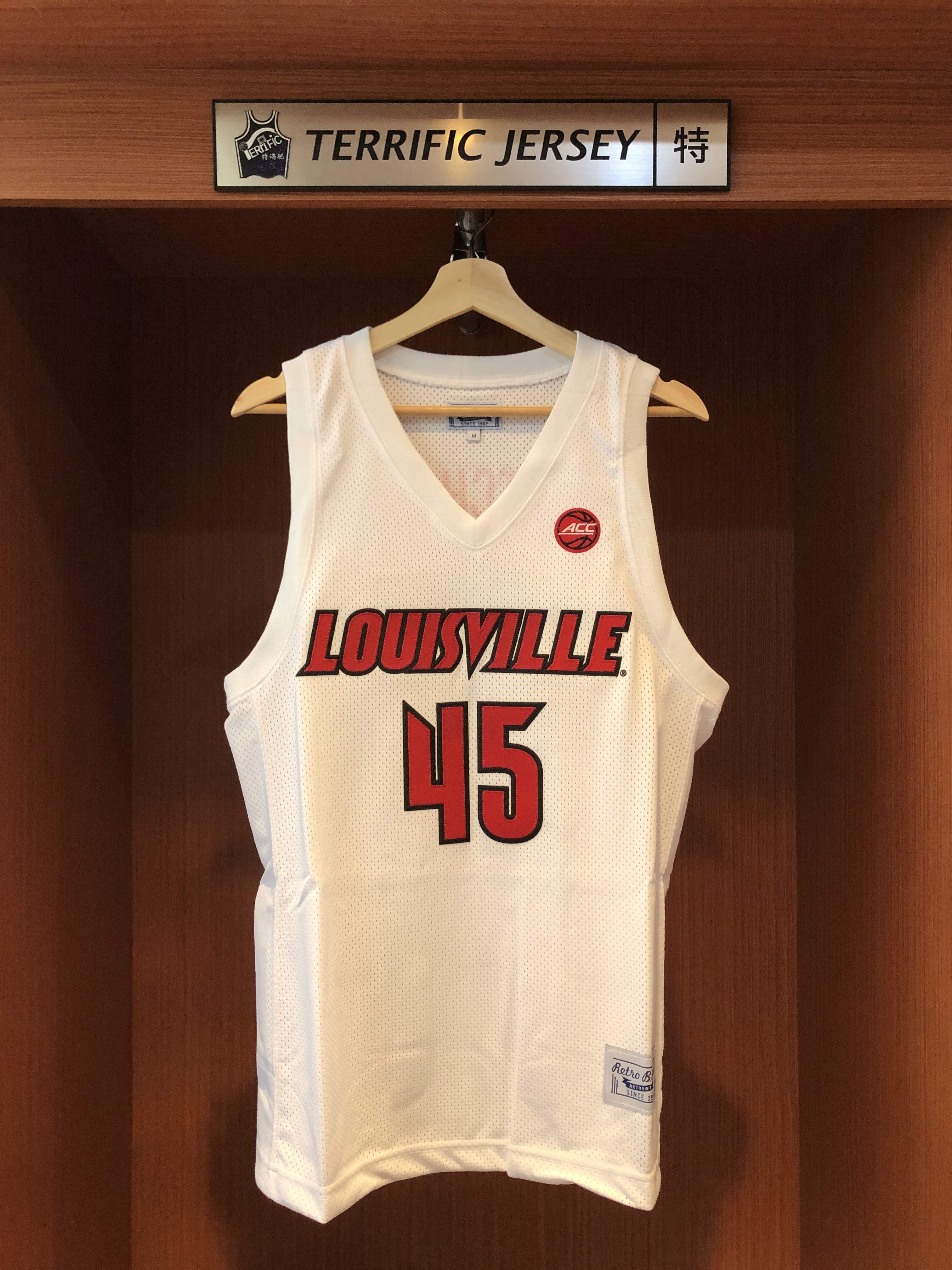 NBA球衣 Donovan Mitchell Louisville 路易斯維爾大學白 Original Retro Brand 電繡字體 熱轉印 全新