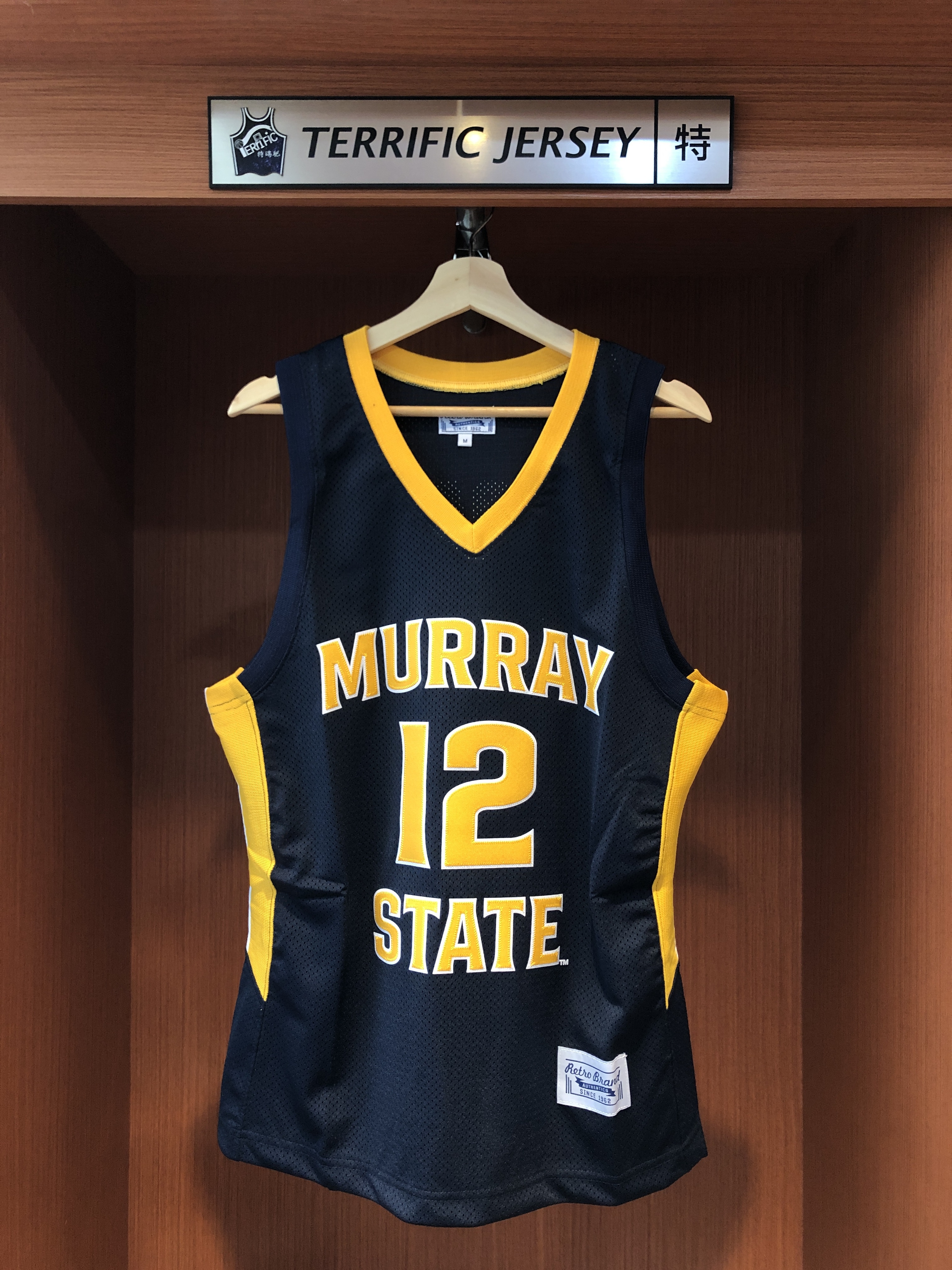NBA球衣 Ja Morant Murray State 莫瑞州立大學深藍 Original Retro Brand 電繡字體 熱轉印 全新