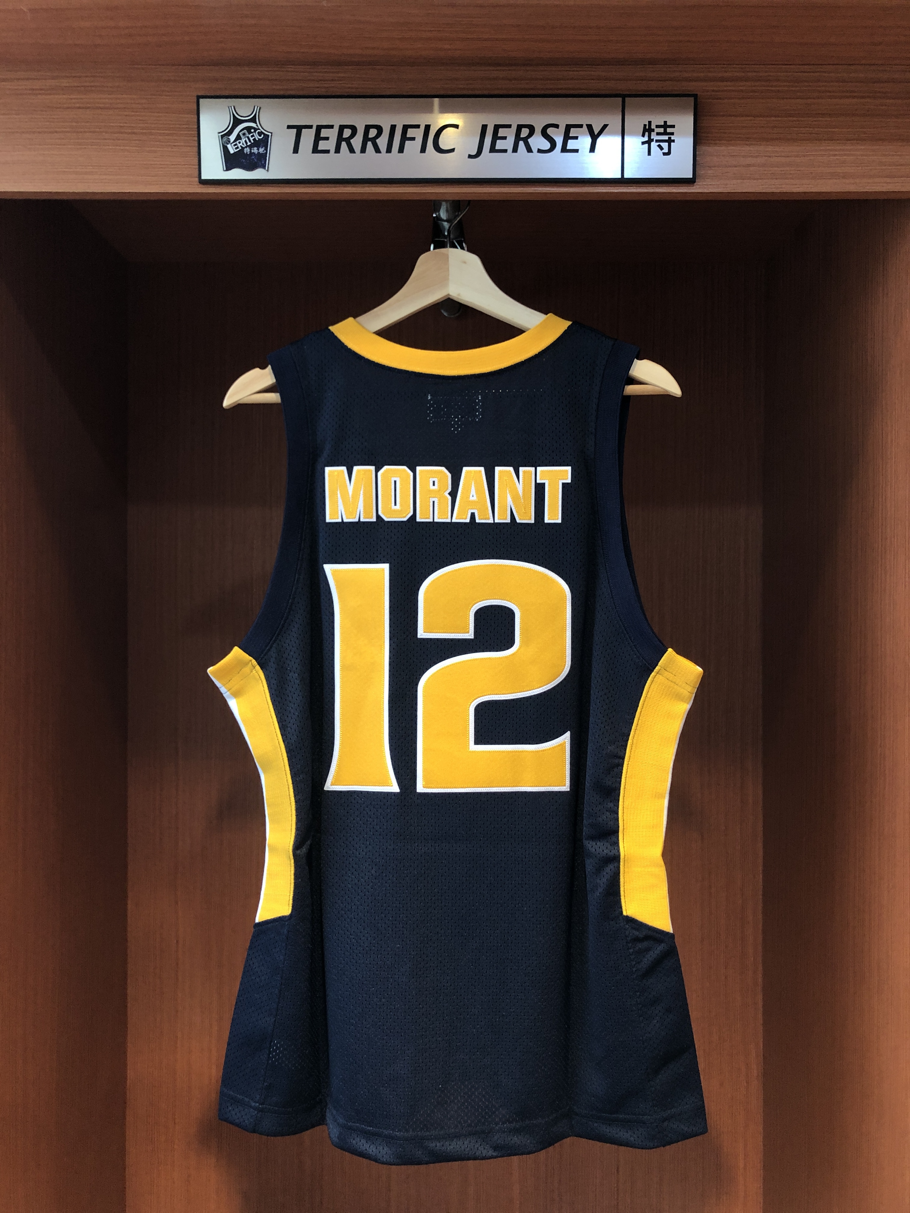 NBA球衣 Ja Morant Murray State 莫瑞州立大學深藍 Original Retro Brand 電繡字體 熱轉印 全新
