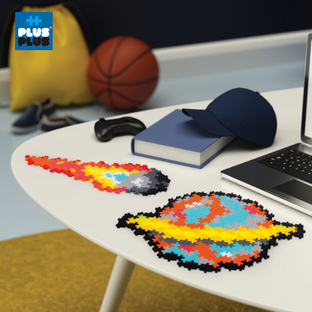 【++Plus-Plus 加加積木】小顆粒 拼圖系列－宇宙 500pcs