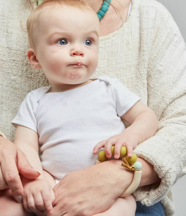 January Moon  可咬大人手環+固齒器 Dewdrop Arch Bracelet