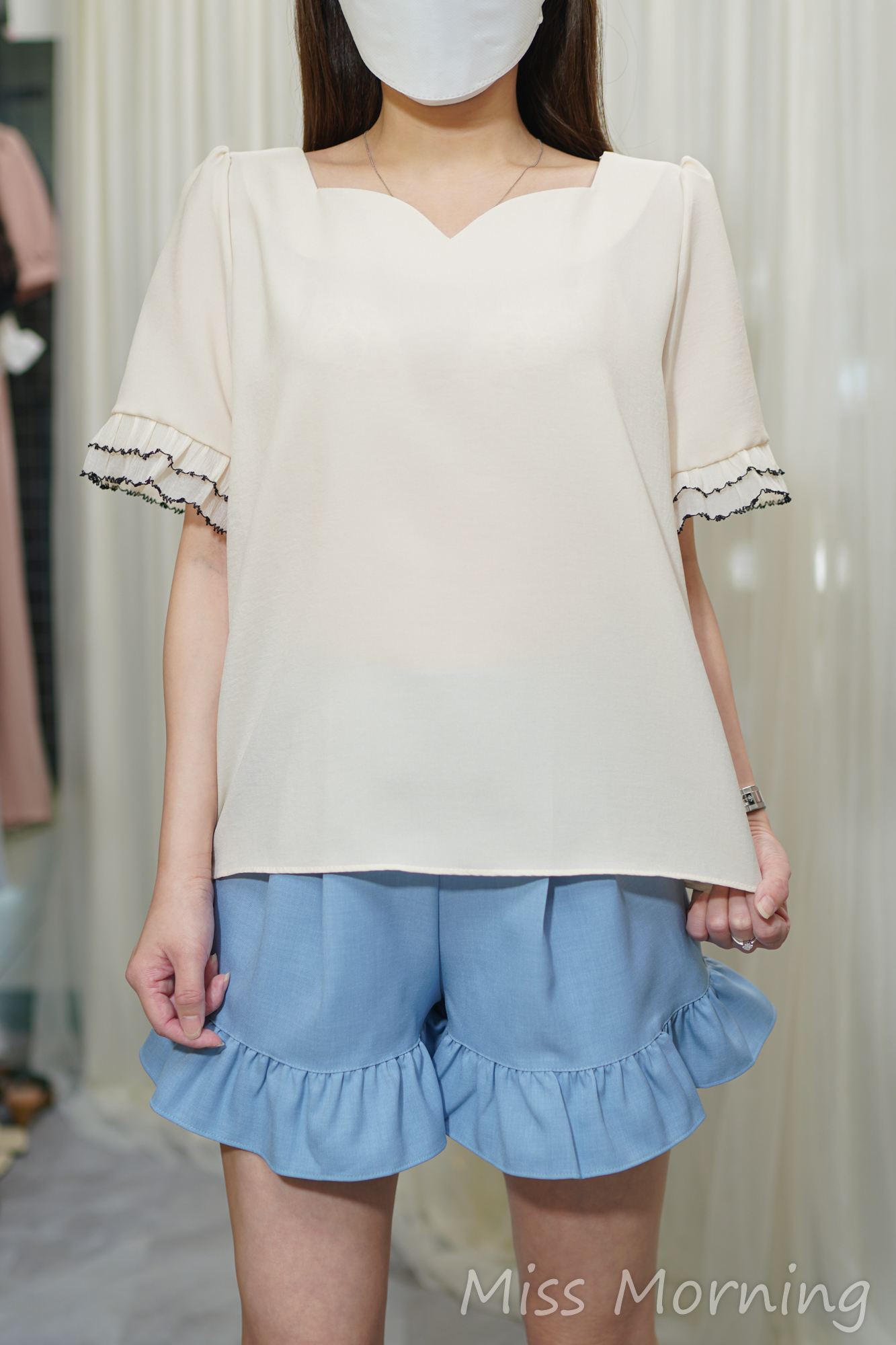 有款手袖上衣(14035)