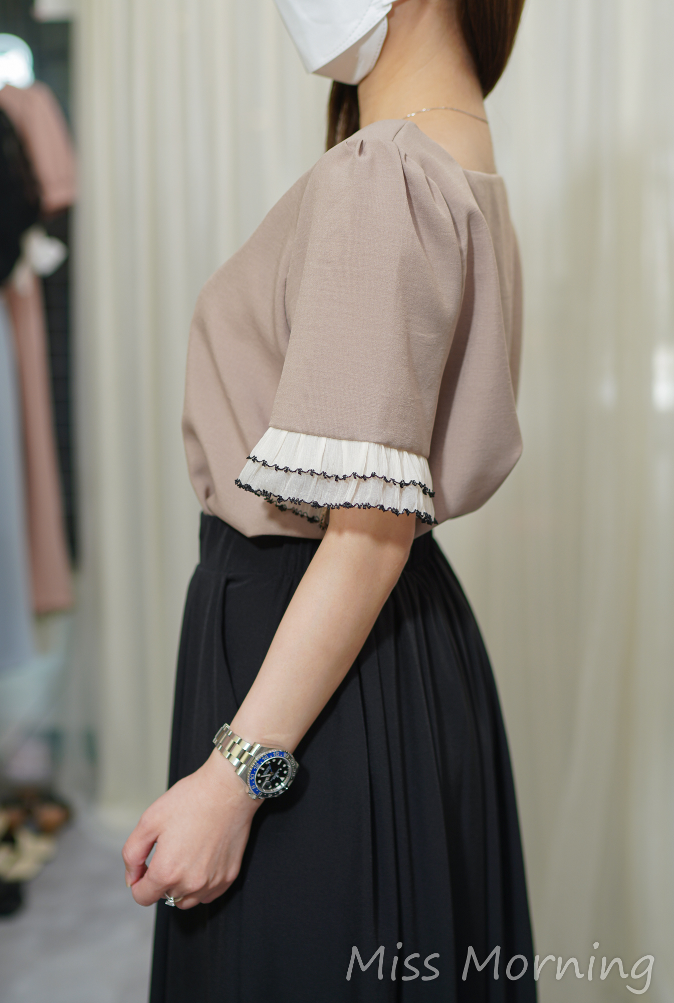 有款手袖上衣(14035)