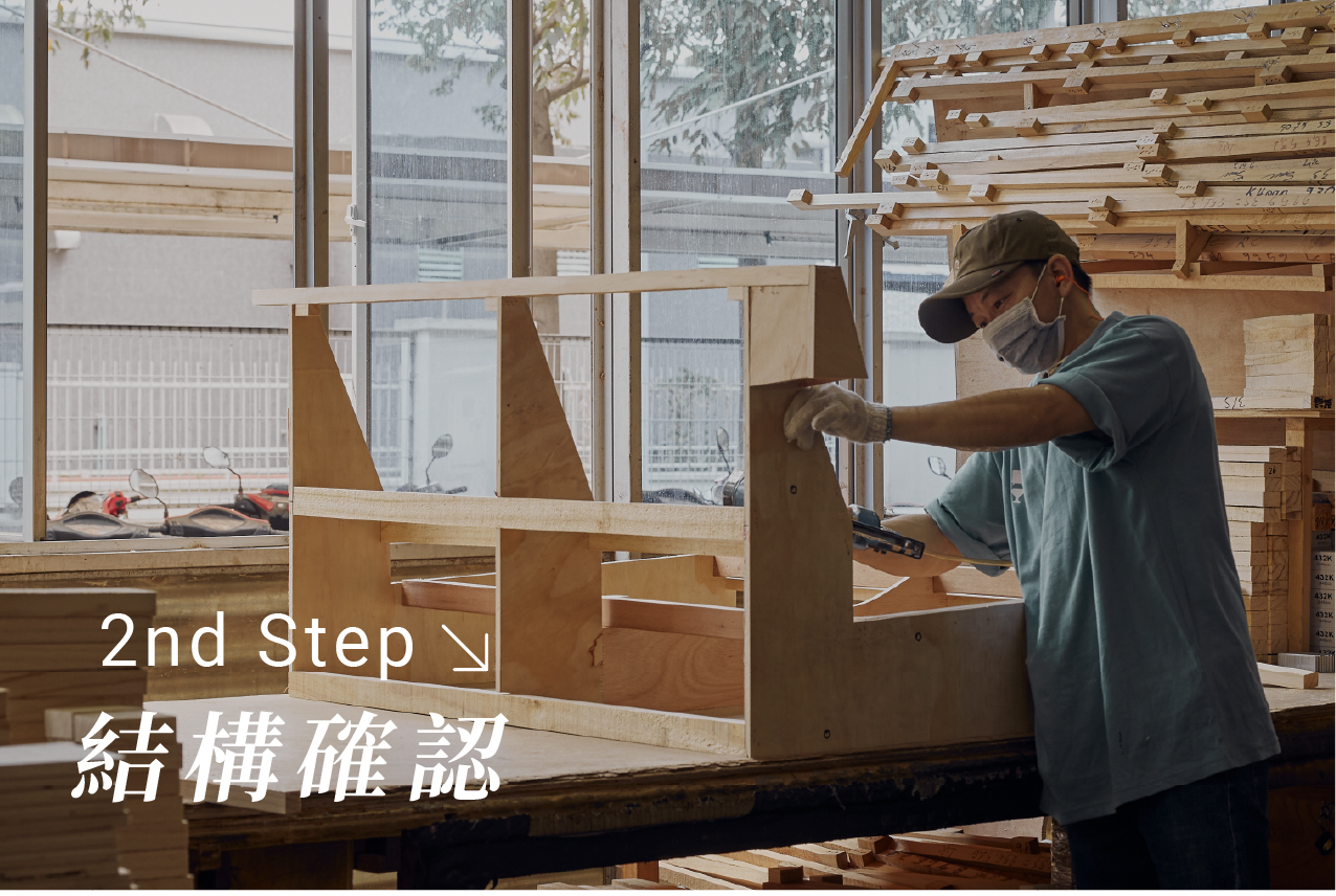 沙發旅程第二步:結構確認