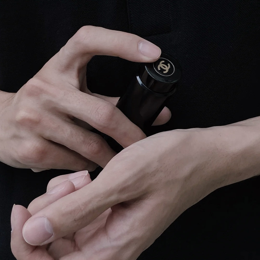 CHANEL 香奈兒藍色男性隨身淡香水20ml x3