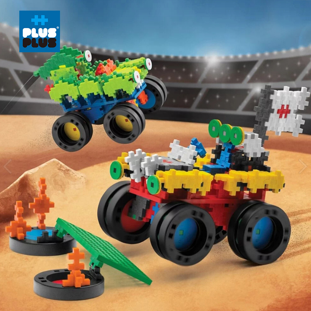 【++Plus-Plus 加加積木】小顆粒 GO系列-怪獸卡車 600 pcs