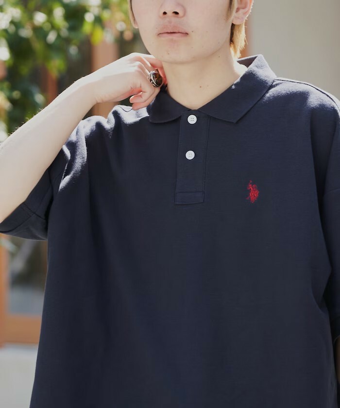“代購” U.S. POLO ASSN. 寬鬆版型 小logo 刺繡 POLO衫