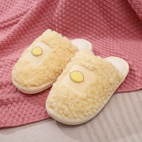 Home Warm Couple Cotton Slippers (Size 36-45 Colors 5 colors are optional, please confirm with customer service after placing an order)