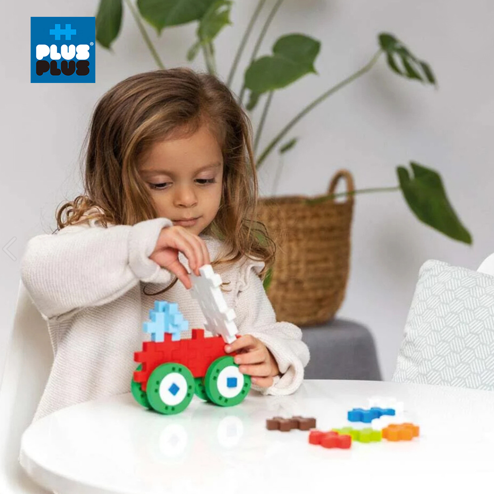 【++Plus-Plus 加加積木】BIG大顆粒-大積木車子29 pcs