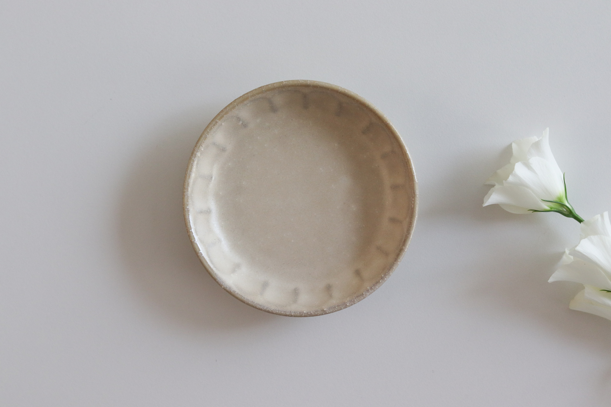 日本 美濃燒 FIORE 醬料碟 小菜碟