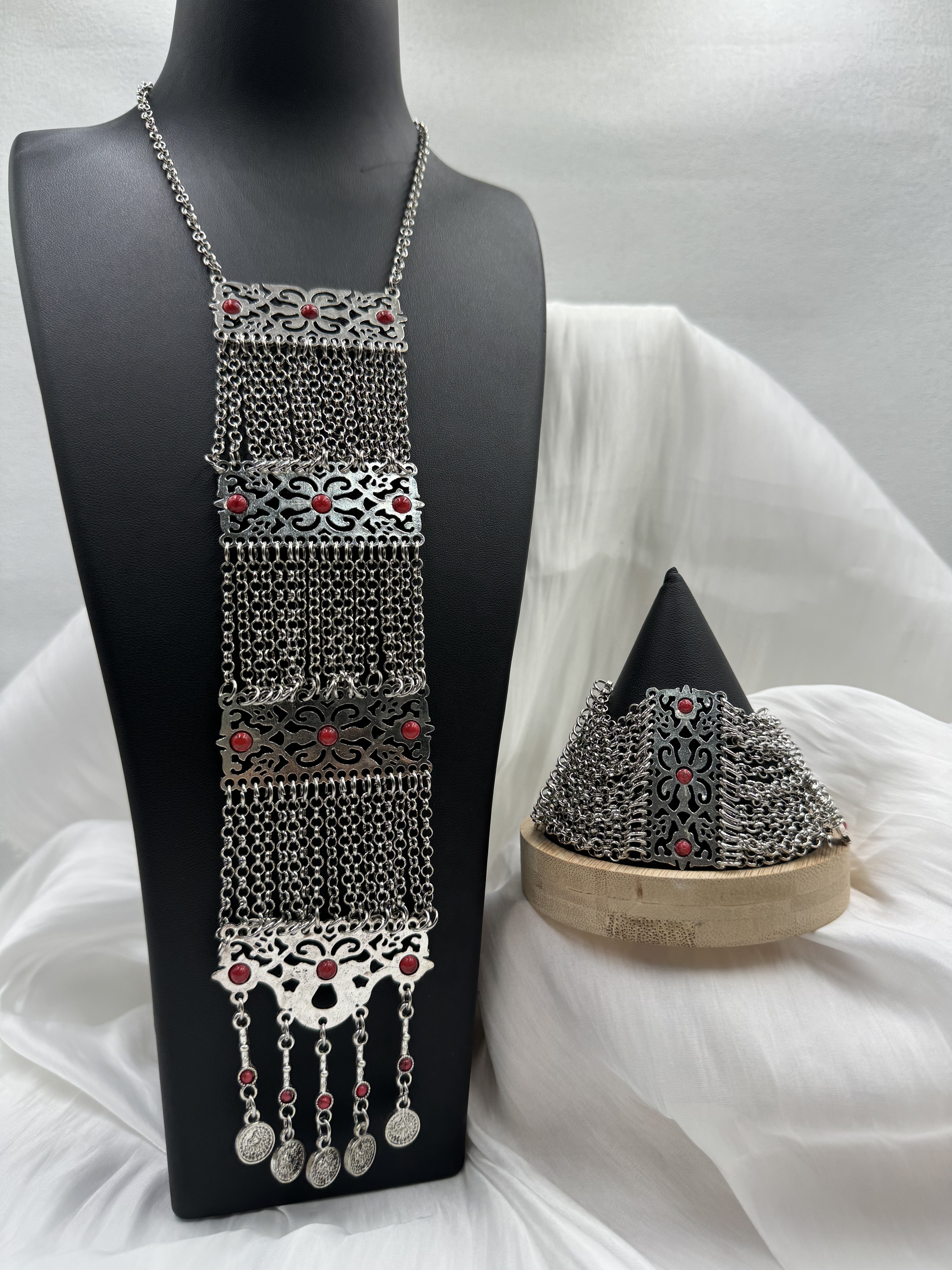 No.24(組)民族風頸鏈配墜飾項鍊22.5手鍊12