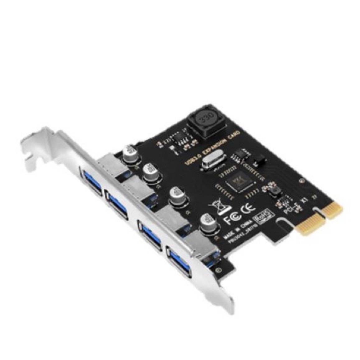 SSU PCI-e USB3.0 4埠 擴充介面卡