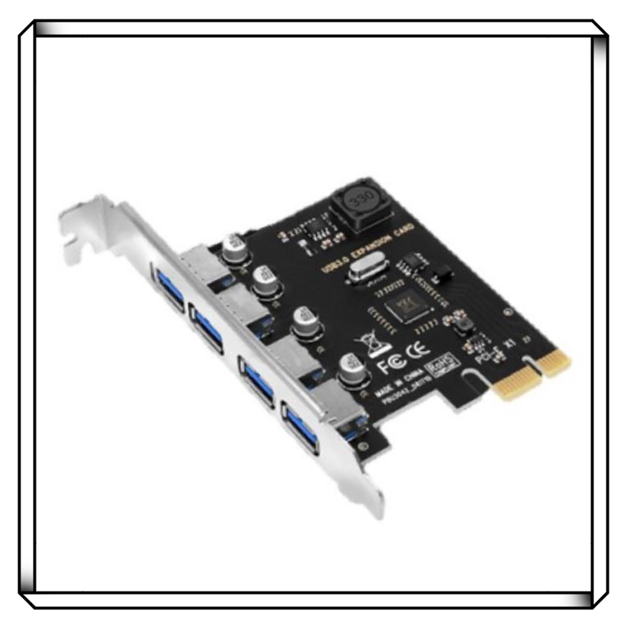 SSU PCI-e USB3.0 4埠 擴充介面卡