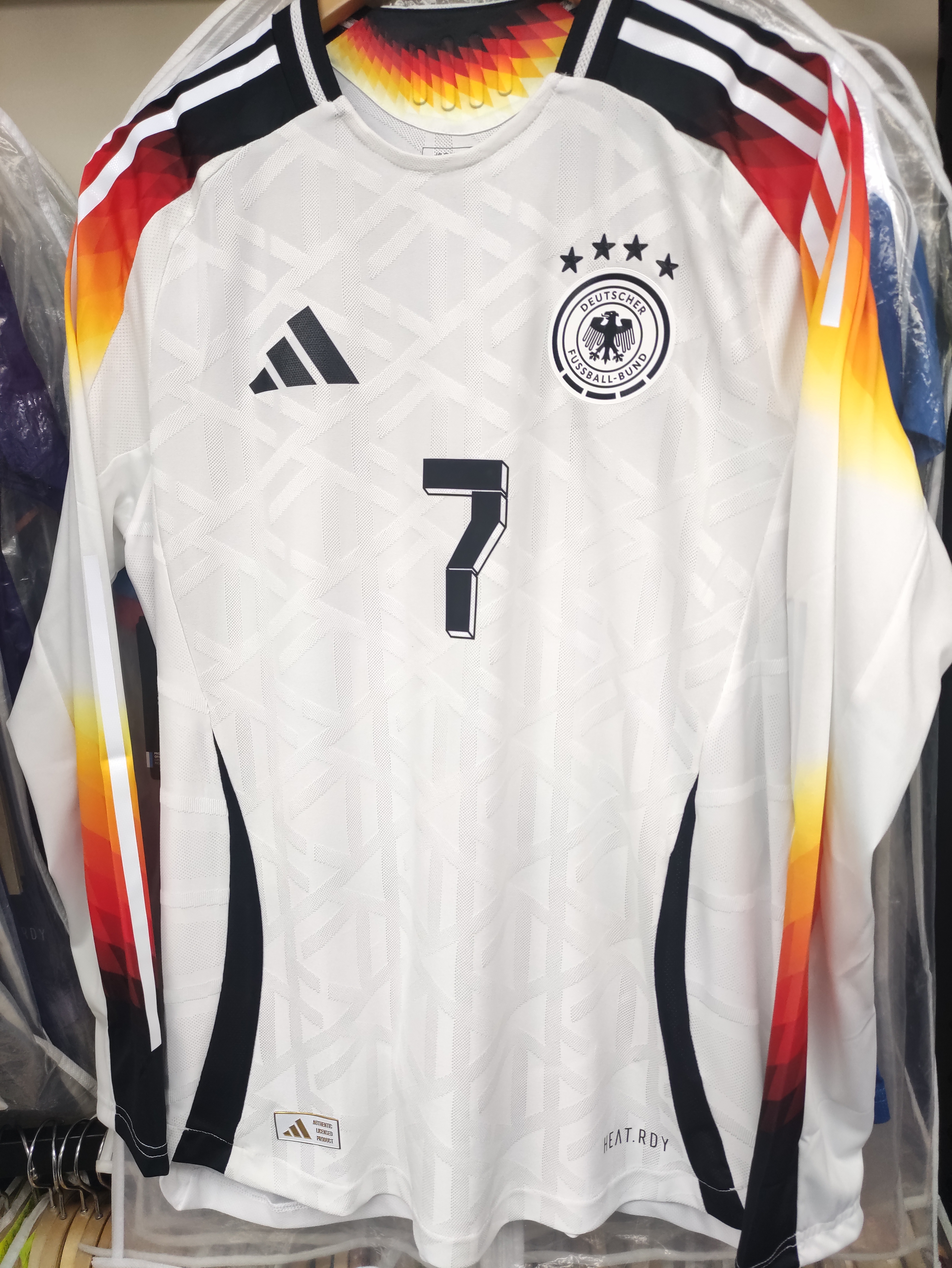 2024德國國家隊主場長袖球員版球衣