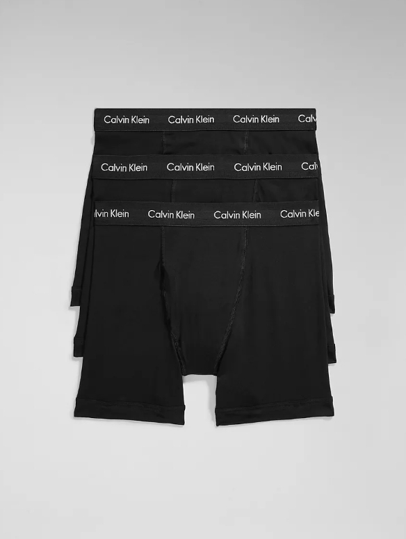 #現貨  Calvin Klein CK 小字連標 四角內褲 三件組 (NB2616)