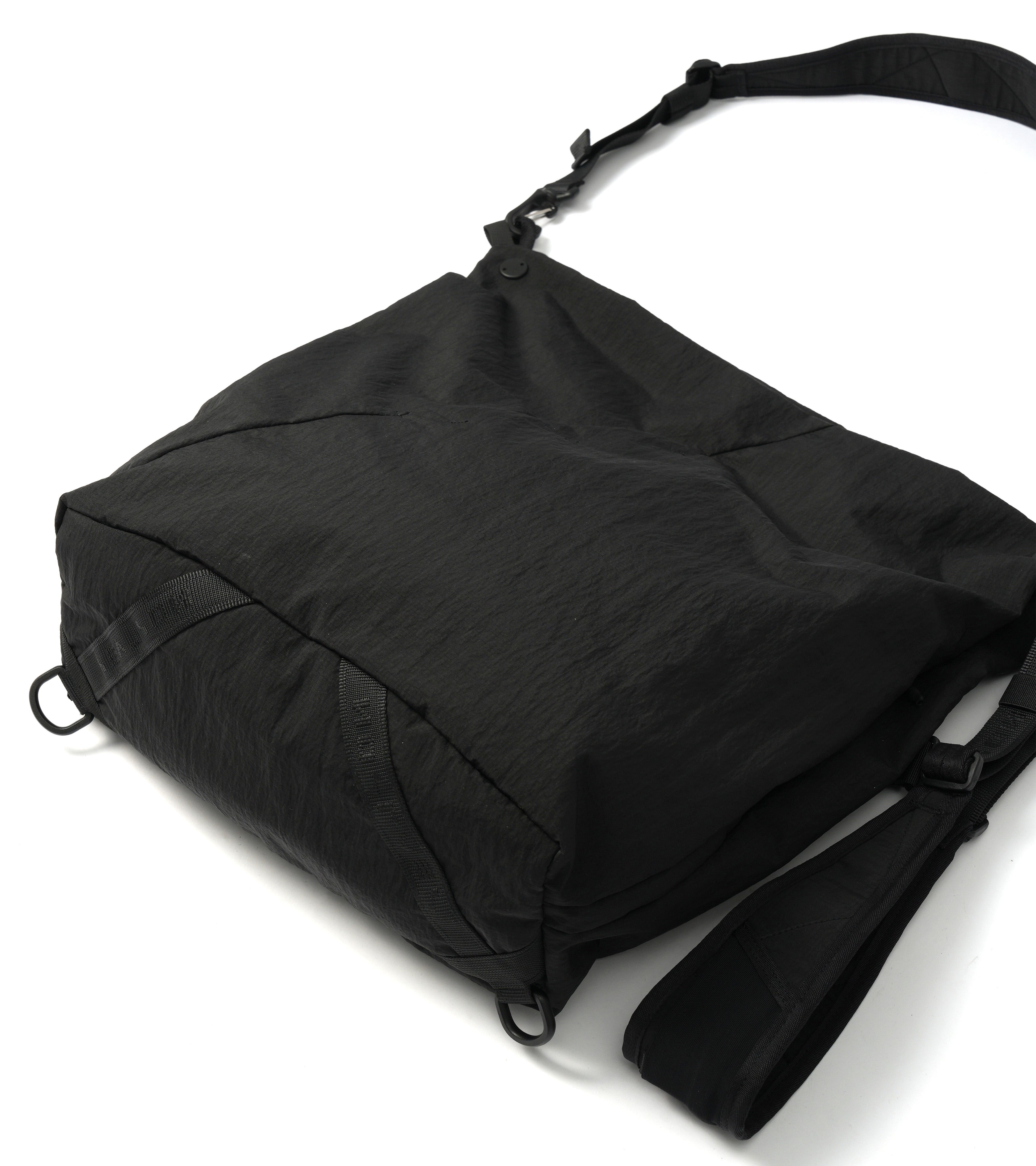 TE-S｜ECOYA® 3-WAY MESSENGER BAG CHARCOAL