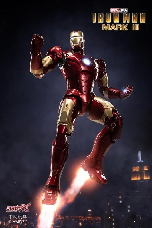 中動玩具 6吋 Iron Man 鐵甲奇俠 MK3