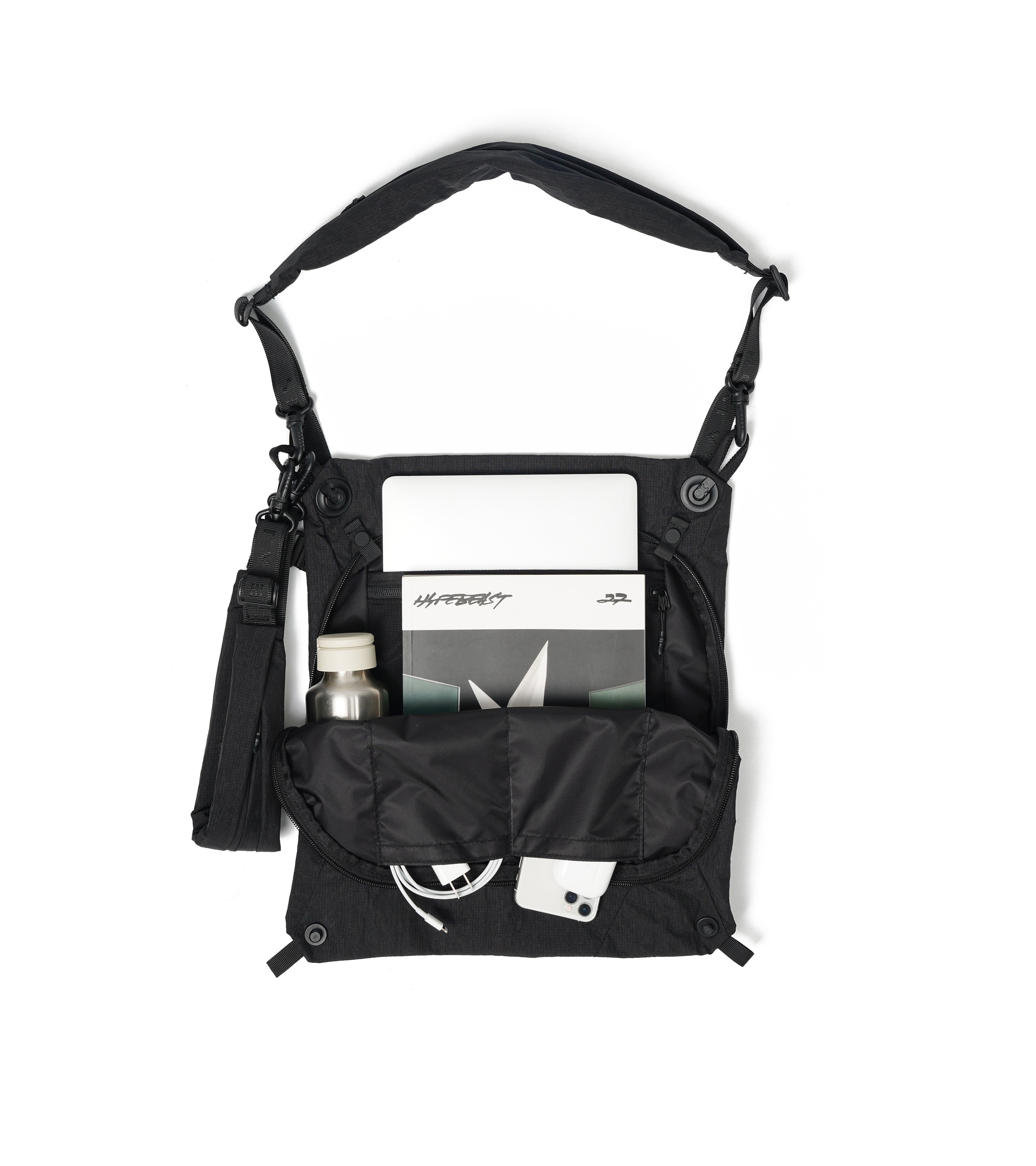 Sealson| TE-S｜3-WAY MESSENGER BAG (New Version) "Grey"