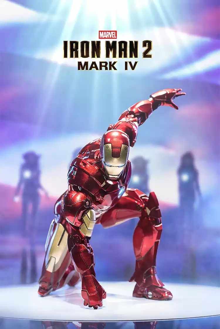 中動玩具 6吋 Iron Man 鐵甲奇俠 MK4 (發光版)