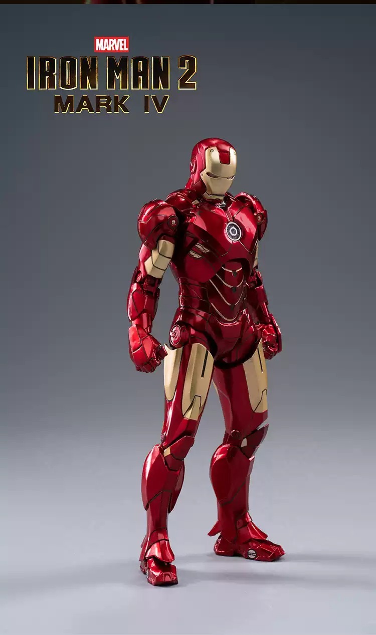 中動玩具 6吋 Iron Man 鐵甲奇俠 MK4 (發光版)