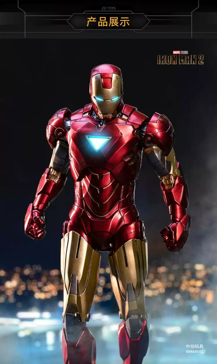中動玩具 6吋 Iron Man 鐵甲奇俠 MK6