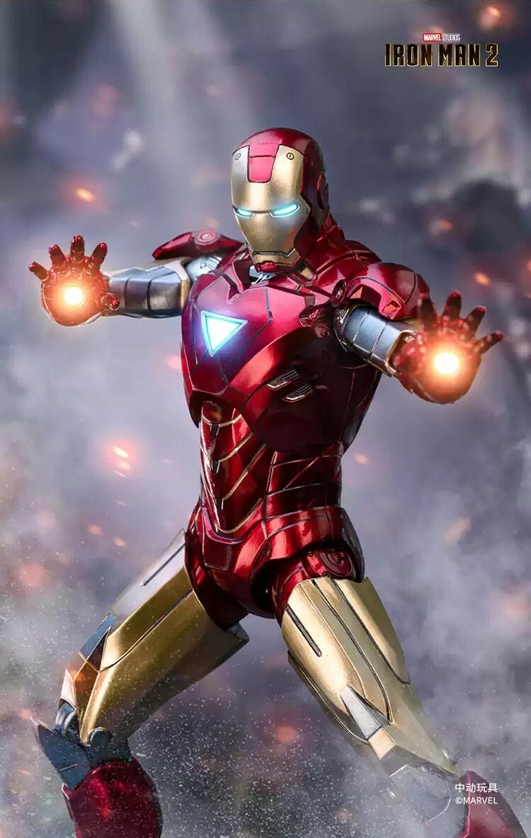 中動玩具 6吋 Iron Man 鐵甲奇俠 MK6
