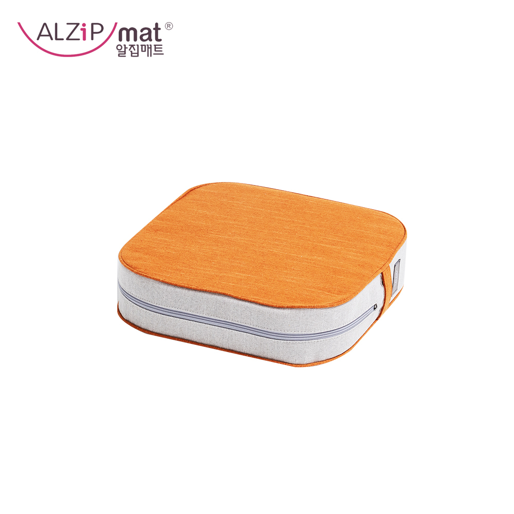 【ALZiPmat】韓國手工製 兒童增高坐墊 - 橘色
