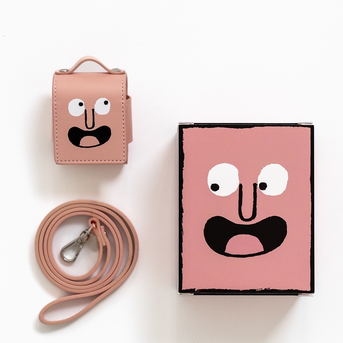 Nounou 粉橘色 airpods保護套