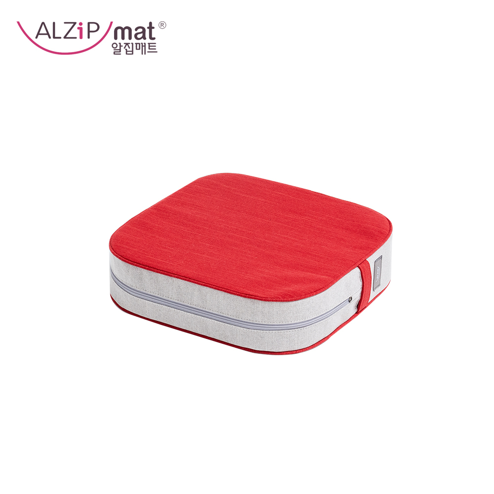 【ALZiPmat】韓國手工製 兒童增高坐墊 - 紅色