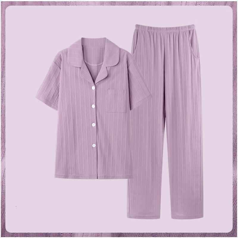 熱賣短袖睡衣套裝【M-XXL碼 AM-605】【下單后聯絡客服確認發貨尺碼 】】