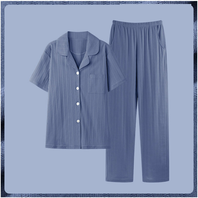 熱賣短袖睡衣套裝【M-XXL碼 AM-606】【下單后聯絡客服確認發貨尺碼 】】