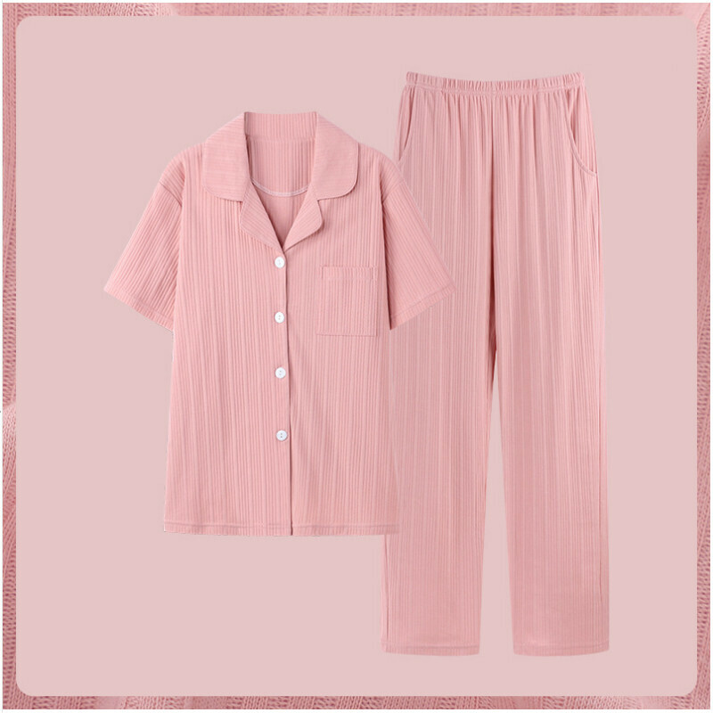 熱賣短袖睡衣套裝【M-XXL碼 AM-602】【下單后聯絡客服確認發貨尺碼 】】