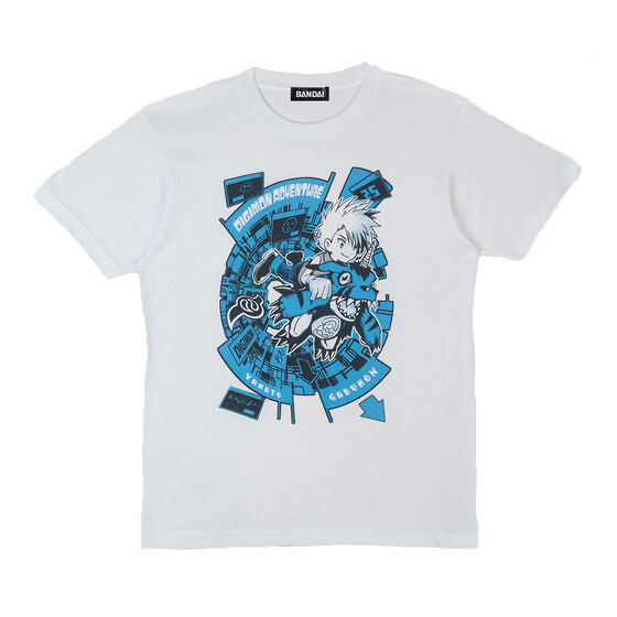 226944 Pbandai 預訂2025/5月 渡辺けんじ氏デザイン デジモンアドベンチャー25周年Tシャツ（ヤマト＆ガブモン）